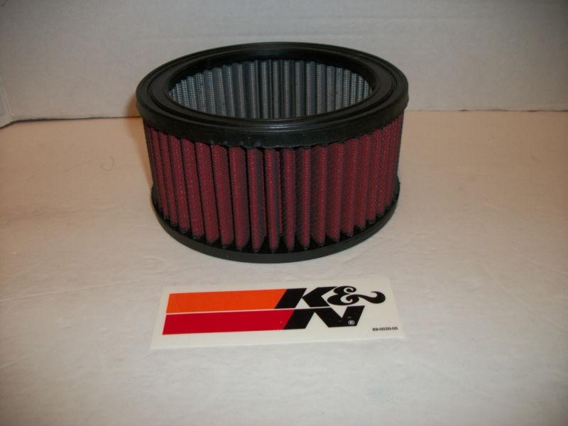 Air filter k&n round universal 6.063" dia. 3" tall industrial kohler 4508302