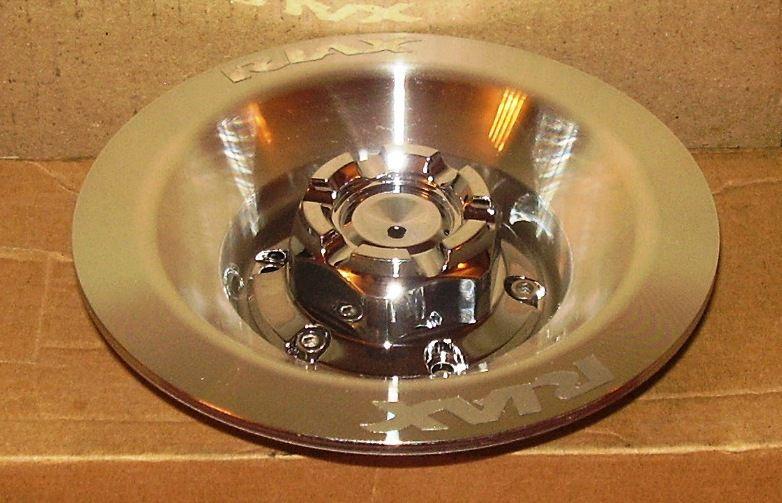 Riax wheels silver custom wheel center cap #rx05500000 (1)