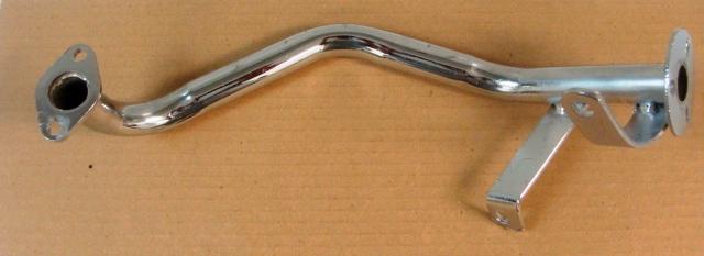 150cc performance exhaust header type s for scooters with gy6 motors