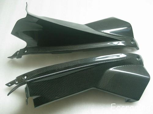 Carbon fiber upper inner fairings for aprilia rsv4 2009 2010 2011