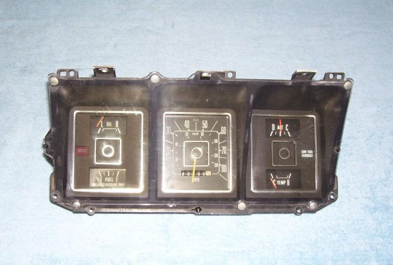 Ford truck instrument cluster   with speedometer f100 f250   