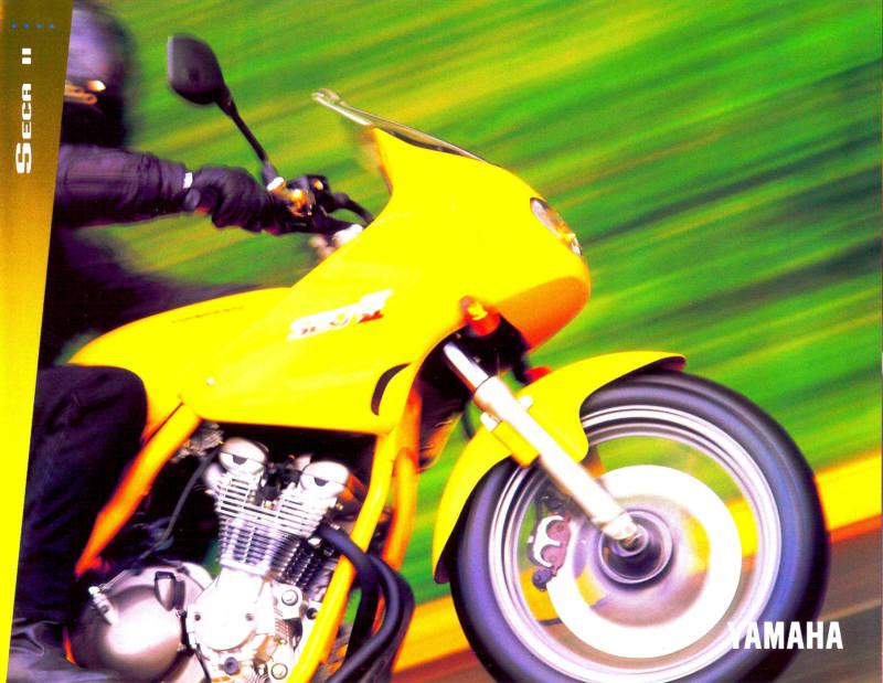 1994 yamaha seca ii 600 motorcycle brochure -seca ii 600-yamaha-seca ii-yamaha