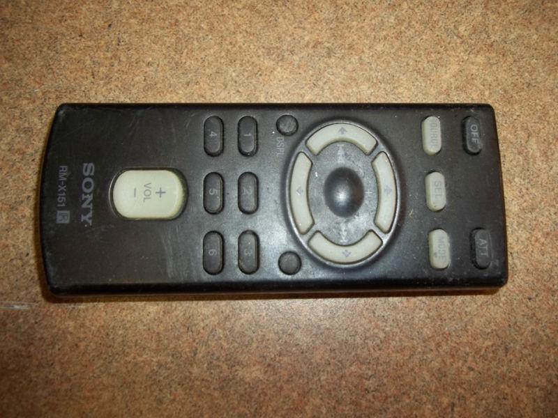 Sony radio cd player audio remote control rm-x151 - used