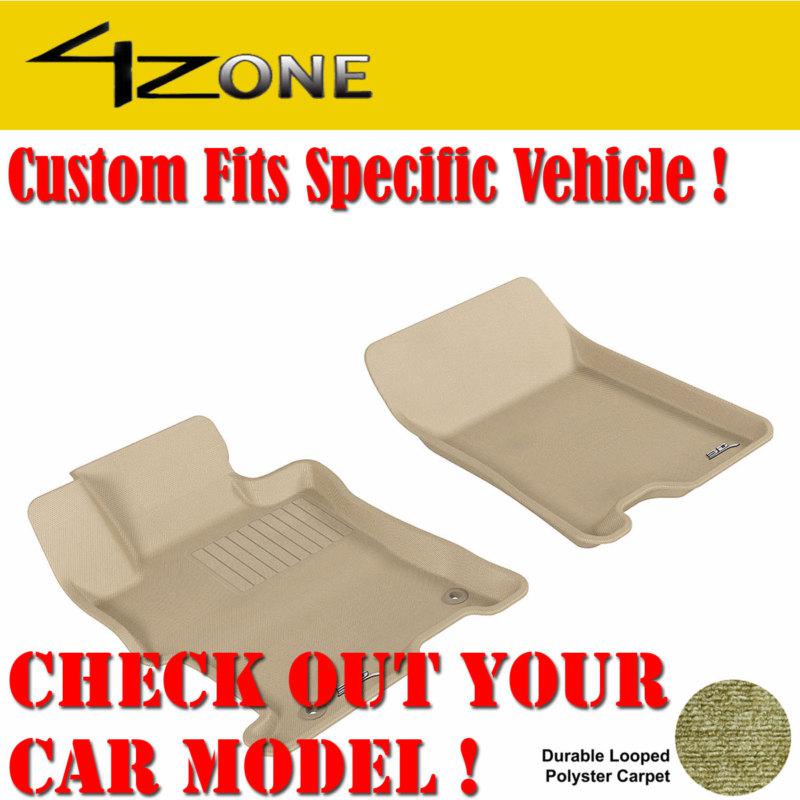 Honda accord coupe/sedan molded car carpet auto floor mat front seats all