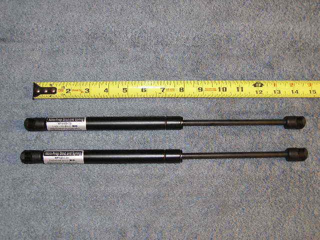 Set nitro-prop 14in 30lb gas strut spring lift support  tube rod rep c16-23609