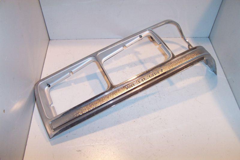 1990 mercury grand marquis left headlight door bezel 90 89 88 lf