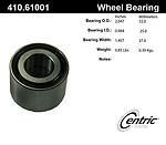 Centric parts 410.61001e rear wheel bearing