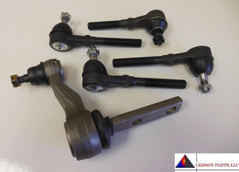 F150 97-03 kit 2 inner & 2 outer tie rod ends ford 4wd only aftermarket