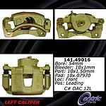 Centric parts 142.49016 front left rebuilt caliper with pad