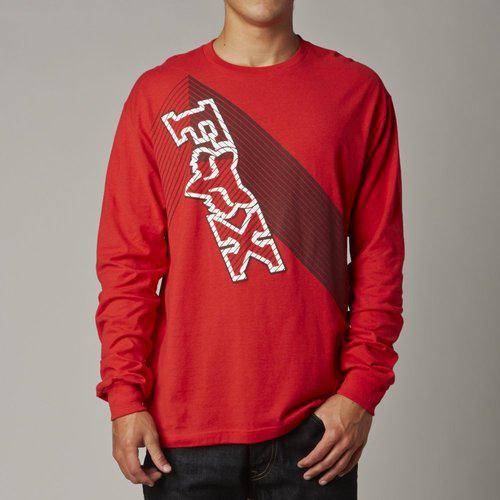 Fox racing mens turn stile long sleeve basic fit t-shirt 2013