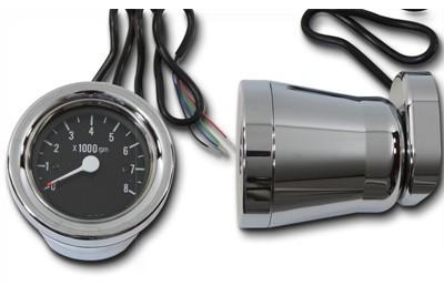 60mm electric tachometer with housing kit  for harley davidson