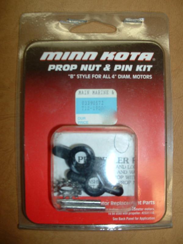 Minn kota prop nut and pin kit "b" for all 4" diameter motors bin63