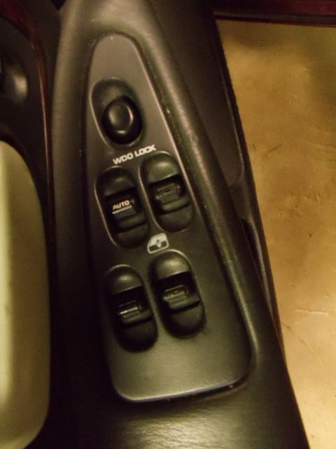 01 02 03 04 concorde left electric door switch driver's window w/auto down only