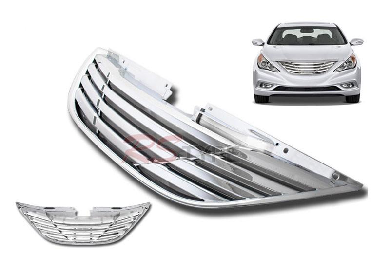 Sonata abs honrizontal style front grill 2009 2010 2011 