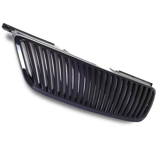 02 03 04 nissan altima vertical front grill black abs