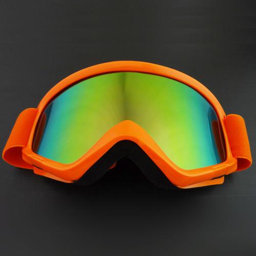 Motorcycle hemelt goggles waterproof safety eye wear off-road mx glasses yellow