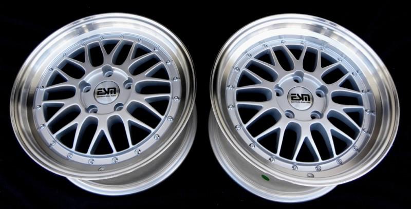 17x8 17x9 17" lm wheels rims 5x120 esm style 004 bmw e36 e46 z3 