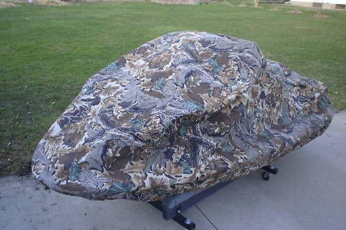 Artic cat bearcat atv camo cover black & green new oem