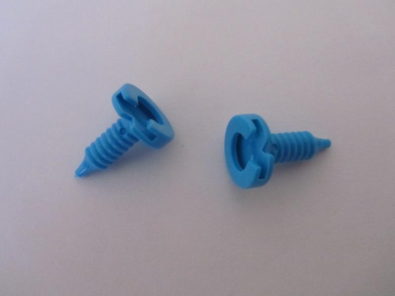 Land rover door trim panel retainer blue  (10  pcs)