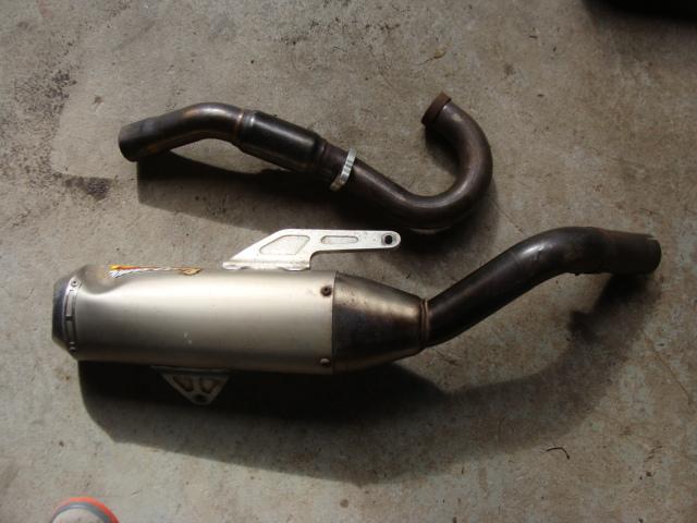 Ltr 450 fmf powercore 4 exhaust with power bomb header 06-10