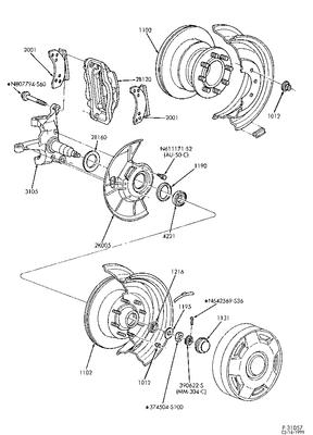 F5tz2k005b ford shield - splash