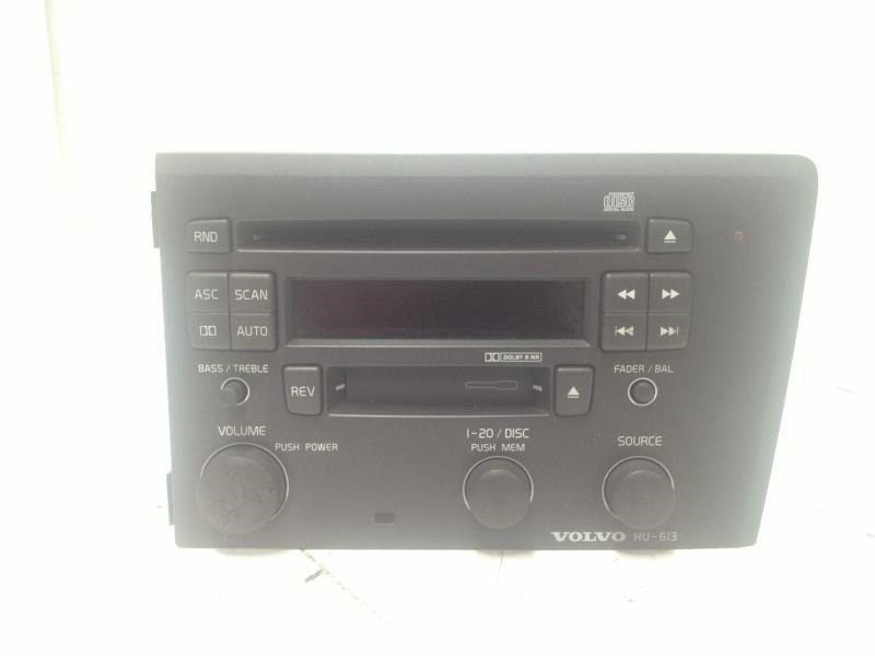 01 02 03 04 05 volvo v70 audio equipment sw receiver id hu-613 on radio