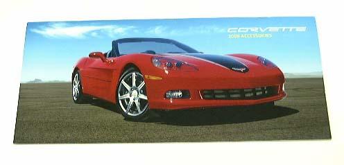 2009 09 chevrolet chevy corvette accessories brochure