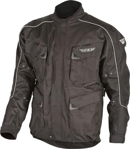 Fly racing terra trek 3 motorcycle jacket black medium tall