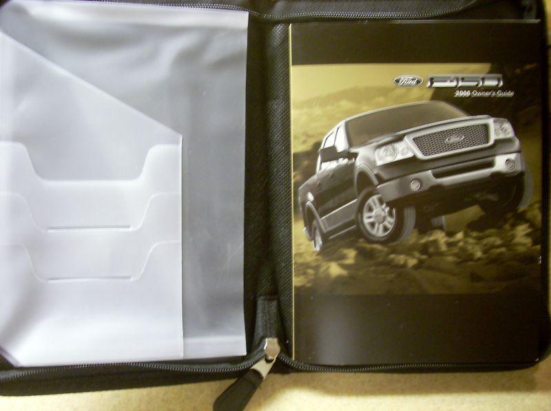 2006 ford f 150 2 & 4 wheel drive truck owners manual & more