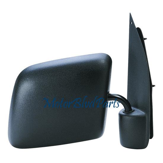 92-96 ford econoline van mirror manual swing lock (paddle) convex type passenger