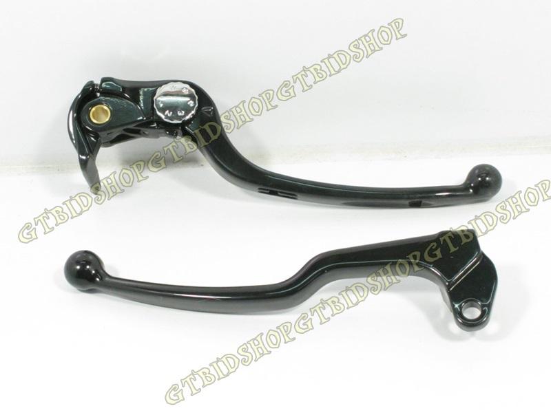 Brake clutch lever for kawasaki zx636r zx6rr 05-06 black a