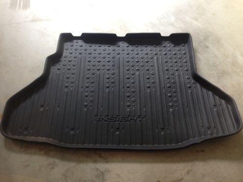 Insight trunk mat black protector honda hybrid liner geniune cargo tray