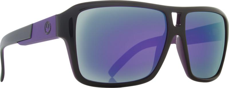 Dragon alliance jam ionized sunglasses jet purple/purple lens