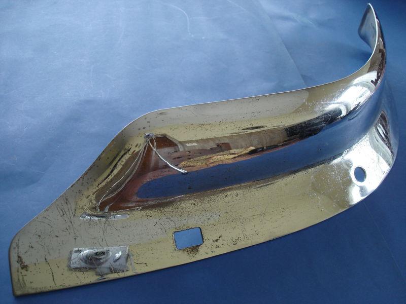 54 55 kaiser manhattan front bumper end oem nos left hand