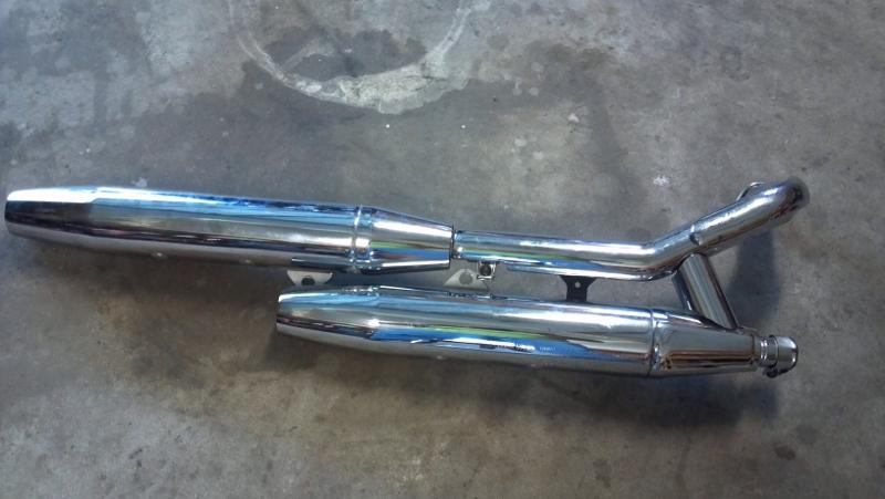 Yamaha vstar 650 exhaust