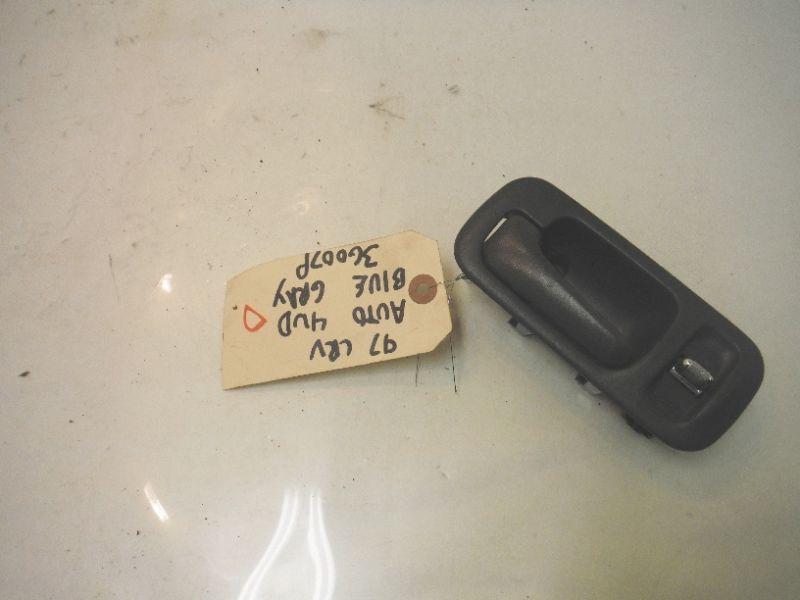 1997 honda crv 4wd driver front interior door handle shroud lock switch oem