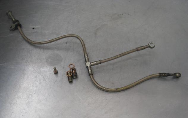 Ducati 748 01 2001 916 996 external oil lines stainless ss braided oe ?