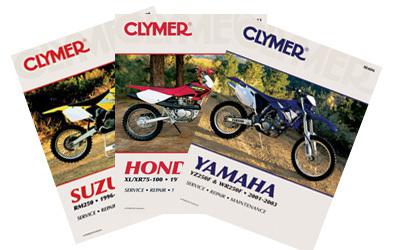 Clymer manual yam yz50-80 m393