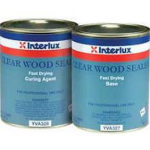 Interlux clear wood sealer curing agent yva328qt