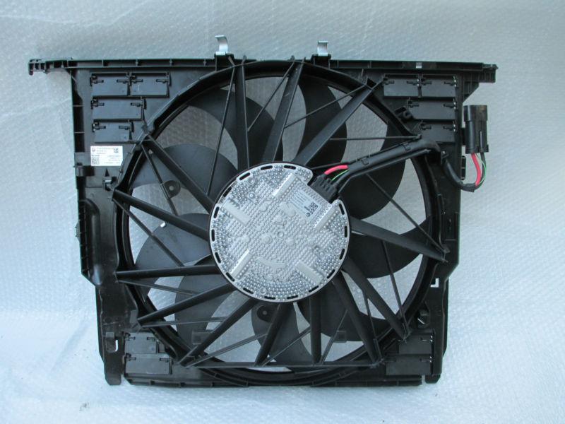 Bmw 5 6 7 series 08 09 10 11 12 ac radiator front cooling assembly fan motor oem