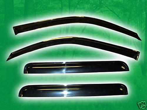 Jeep grand cherokee vent window shade visors 05-08