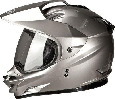 Gmax gm11d dual sport helmet titanium s g5110474