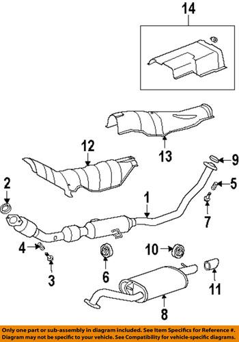 Toyota oem 9008010291 exhaust bolt/spring/exhaust manifold bolt & spring