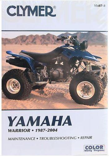 87-2003 yamaha warrior 350 atv cylmer repair manual repair maintenance