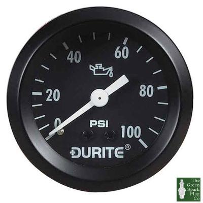 Durite - oil pressure gauge 52mm mechanical with 12'' capillary bx1 - 0-533-16