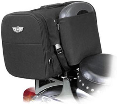 New t-bags helmet bag nylon tail bag, black,