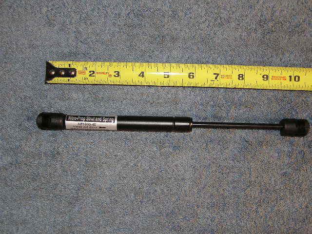 40# 10" rv camper nitro-prop gas strut shock spring door hatch rod lift shaft