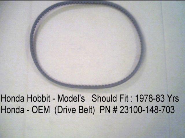 Honda hobbit  pa50  pa50 ii  1978-83 yrs (drive belt) good used / nice shape oem