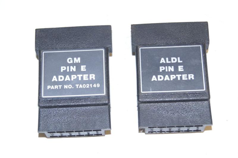 Set of 2 - gm 5.0l / 5.7l camaro / corvette tech 1 diagnostic scanner adapters