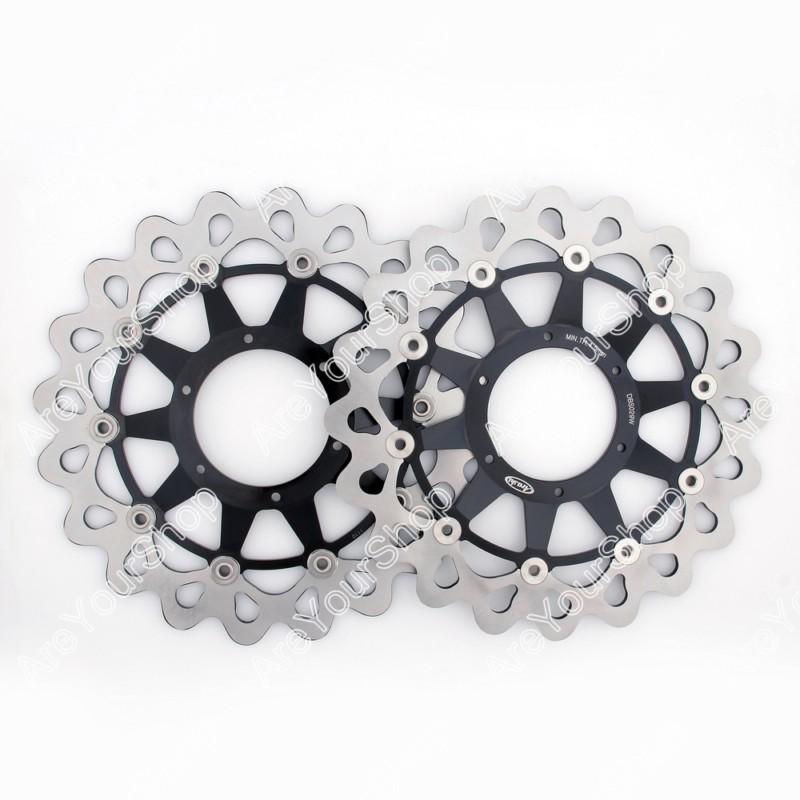 Front brake disc rotor honda cbr1000rr rvt 1000 rc 51 vtr 1000 sp-1 sp-2 black